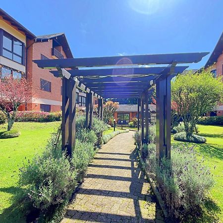 Aconchegante Apto 3 Dorm. Com Piscina Aquecida Gramado Exterior photo