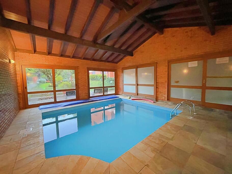 Aconchegante Apto 3 Dorm. Com Piscina Aquecida Gramado Exterior photo